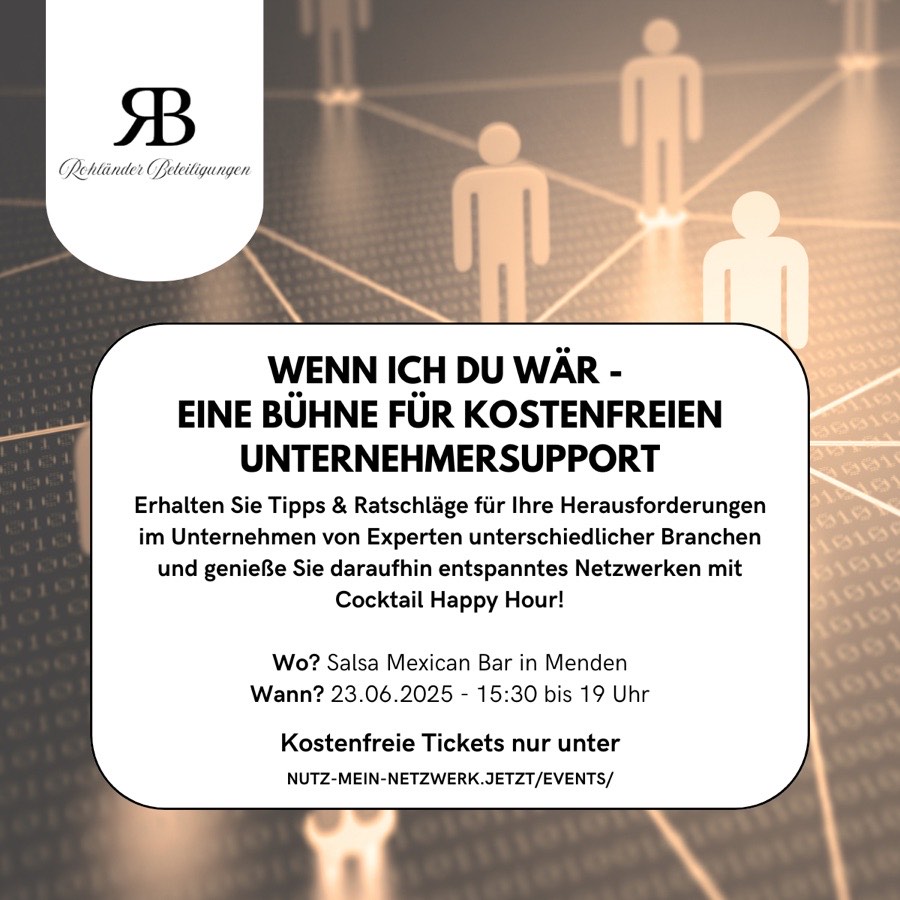 Einladung zum Rohländer Mehrwert-Event am 23. Juni 2025